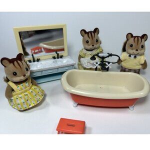 Furbanks uk release squirrels vintage calico critter sylvanian families epoch